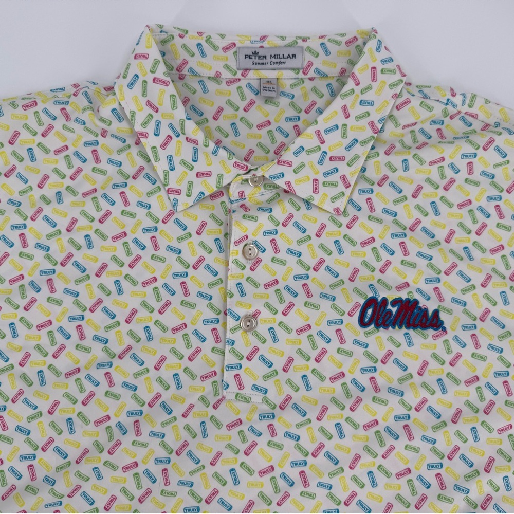 Ole Miss "Truly" Peter Millar Performance Polo! XL - NWOT